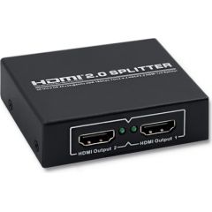 Qoltec 52332 HDMI Splitter v. 2.0 | 1x2