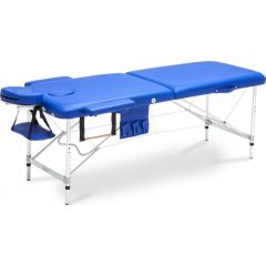 Bodyfit Stół, łóżko do masażu 2-segmentowe aluminiowe XXL uniwersalny (553)