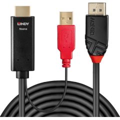 CABLE HDMI TO DISPLAY PORT 2M/41426 LINDY