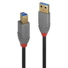 CABLE USB3.2 A-B 3M/ANTHRA 36743 LINDY