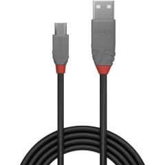 CABLE USB2 A TO MICRO-B 0.5M/ANTHRA 36731 LINDY