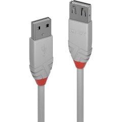 CABLE USB2 TYPE A 0.2M/ANTHRA 36710 LINDY