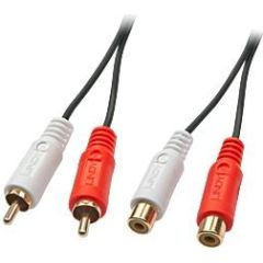 CABLE AUDIO 2XPHONO 2M/PREMIUM 35671 LINDY Dažādi vadi