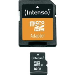 Intenso MicroSDHC 16 GB Class 4  (3403470)