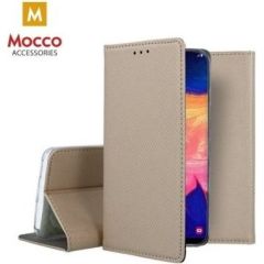 Mocco Smart Magnet Book Case Grāmatveida Maks Telefonam Xiaomi Mi 11 5G Zeltains Neoriģinālie Maciņi