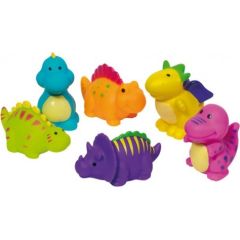 Goki VG13118 Vannas rotaļlieta Dinozauri ( cena par 1gb)