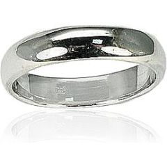 Sudraba laulību gredzens #2100053, Sudrabs	925°, Izmērs: 17, 4.1 gr.