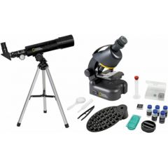 National Geographic Komplekts kompakts teleskops + mikroskops
