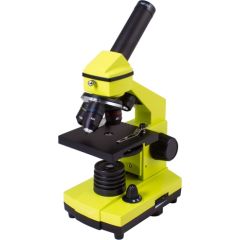 Mikroskops ar Eksperimentālo Komplektu K50 Levenhuk Rainbow 2L PLUS 64x - 640x Laima Krāsā