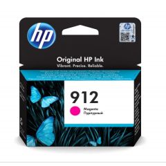 HP 912 Magenta Original Ink Cartridge Tintes printeru izejmateriāli