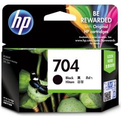 HP 704 Original Black 1 pc(s) Tintes printeru izejmateriāli