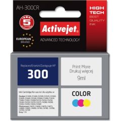 Activejet AH-300CR ink for HP printer; HP 300 CC643EE replacement; Premium; 9 ml; color