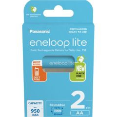 Panasonic eneloop rechargeable battery Lite AA 950 2BP