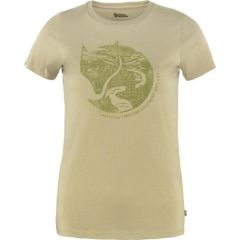 Fjallraven Arctic Fox Print T-Shirt W / Bēša / XS