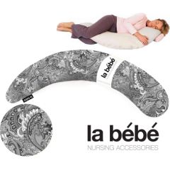 La Bebe™ Nursing La Bebe™ Moon Maternity Pillow Art.22070 Oriental spilvens grūtniecēm ar sintepona pildījums (īpaši mīksts un kluss pildījums)195cm