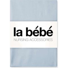 La Bebe™ Nursing La Bebe™ Set 100x135/40x60 Art.101680 Grey Natural Cotton/Satins  Baby Cot Bed Set Bērnu dabīgas kokvilnas komplekts 2-daļīgs 100x135/40x60 cm