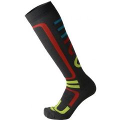 Mico Performance Snowboard Sock Medium / Melna / Zila / 38-40