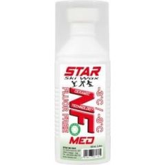 Star Ski Wax NF Med -3/-8°C Fluor Free Sponge Liquid 100ml / -3...-8 °C