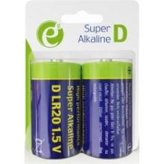 Energenie Alkaline D LR20 2-pack