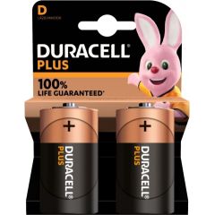 Duracell Plus MN1300 D, Alkaline, 2 pc(s) Baterijas un akumulatori