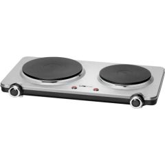 Clatronic Stainless steel double hotplate Mini cepeškrāsnis un virsmas