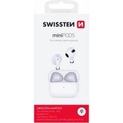 Swissten TWS Mini Pods Bluetooth 5.1 Stereo Austiņas ar Mikrofonu Austiņas