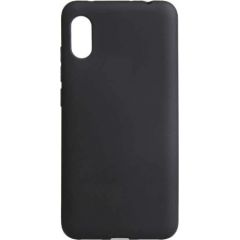 Fusion soft matte case silikona aizsargapvalks Xiaomi Redmi 9A / 9AT melns Neoriģinālie Maciņi