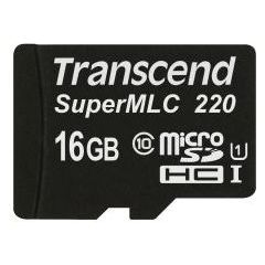 TRANSCEND TS16GUSD220I Transcend memory card SuperMLC SDHC 16GB UHS-I 85/65 MB/s