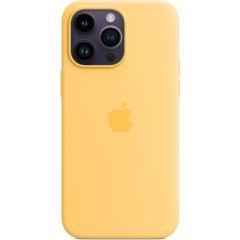 Apple iPhone 14 Pro Max Silicone Case with MagSafe Sunglow