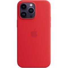 Apple iPhone 14 Pro Max Silicone Case with MagSafe (PRODUCT)RED