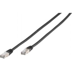 Vivanco network cable CAT 6 2m, black (45316)