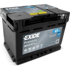 Exide Premium EA612 12V 61Ah 600A 242x175x175 EA612