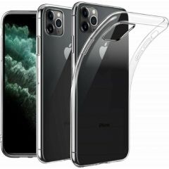 Mocco Ultra Back Case 1 mm Aizmugurējais Silikona Apvalks Priekš Apple iPhone 14 Pro Caurspīdīgs Neoriģinālie Maciņi
