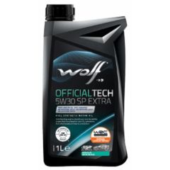 Motorteļļa WOLF OFFICIAL 5W30 SP EXTRA 1L SN,C2/C3,SP MB229.52 LL04 Motora eļļas