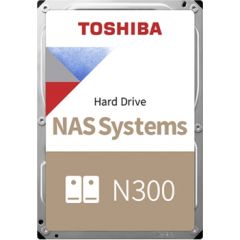 Toshiba HDD NAS N300 3.5" 4TB / 7.2k / SATA / 256MB / Reliability: 24x7, 180TB per year, 1M hours / 3Y Warranty (RETAIL HDWG440EZSTAU) Toshiba