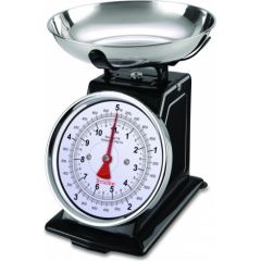 Mechanical kitchen scale TRADITION 500 DUAL BLACK KG Terraillon 14477 Svari (virtuves)