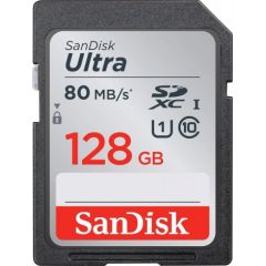 MEMORY SDXC 128GB UHS-I/SDSDUNB-128G-GN6IN SANDISK Atmiņas kartes micro SD SDHC