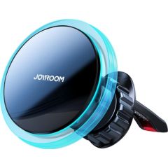 Автомобильный держатель Joyroom JR-ZS291 с беспроводной зарядкой / 15 Вт / MagSafe серебристого цвета