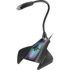 Mars Gaming MMIC USB Mикрофон c RGB для / Win / Mac / PS4 / PS5 / Черный