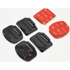 Telesin Set of Flat and curve adhesive mount 3M for GoPro (GP-BRK-004)