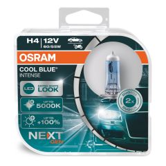 Osram H4 Spuldžu komplekts 64193CBI-HCB Cool Blue Intense BOX 2 gab NEXT GEN