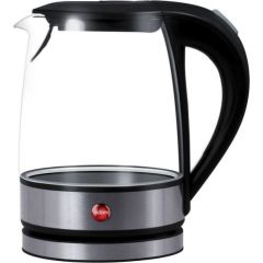 ELDOM C410 LITEA electric kettle 1.2 L 1500 W Black, Transparent