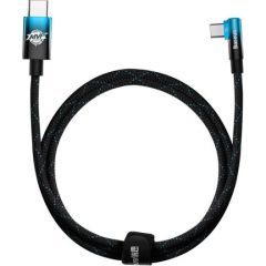 Baseus MVP2 USB-C to USB-C Cable, 100W, 1m (Black / blue)