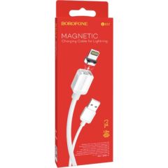 Кабель Borofone Magnetic BX57 Lightning 100 см белый