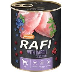 Dolina Noteci Rafi with rabbit, blueberry and cranberry - 800g Barība