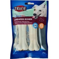 TRIXIE Denta Fun Bone with duck- Dog treat - 70g