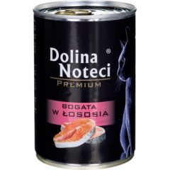 Dolina Noteci DNP for a cat rich in salmon 400g Kaķu konservi