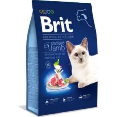 BRIT PREMIUM BY NATURE STERILIZED Dry cat food Lamb 300 g