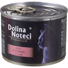 Dolina Noteci Premium salmon fillet with sauce - wet cat food - 185 g Kaķu konservi