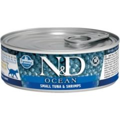 Farmina N&D Cat Ocean Sea Small Tuna & Shrimp  80g